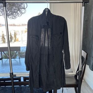 Cloth & Stone Black Button Down Shirt